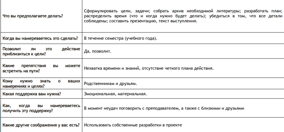 Стратегия проекта по механизмам коучинга: вопросы, план действий и поддержка